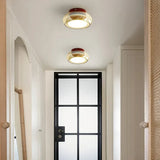 Modern Retro Glass Flush Mount Ceiling Light