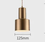 Modern Brass Pendant Ceiling Light