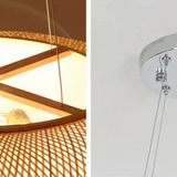 Handwoven Rattan Pendant Ceiling Light