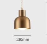 Modern Brass Pendant Ceiling Light