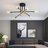 Modern Sputnik LED Ceiling Chandelier for Stylish Interior Lighting