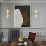 Luxury Marble Wall Sconce Modern Vertical LED Wall Light