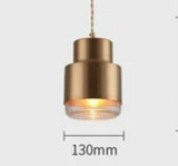 Modern Brass Pendant Ceiling Light