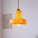 Retro Layered Glass Pendant Ceiling Light