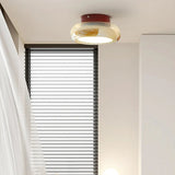 Modern Retro Glass Flush Mount Ceiling Light