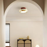 Modern Retro Glass Flush Mount Ceiling Light
