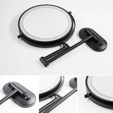 LED Wall Mounted Makeup Mirror with Light Adjustable Magnifying Vanity Mirror