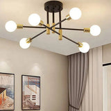 Modern Sputnik LED Ceiling Chandelier for Stylish Interior Lighting