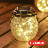 Solar Hanging Mason Jar Garden Lights