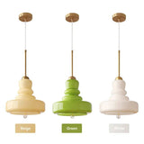 Retro Layered Glass Pendant Ceiling Light