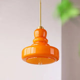 Retro Layered Glass Pendant Ceiling Light