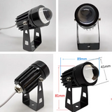 RGB LED Outdoor Spotlight Waterproof Color Changing Landscape Light