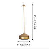 Rechargeable Minimalist LED Table Lamp with Touch Control