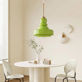Retro Layered Glass Pendant Ceiling Light