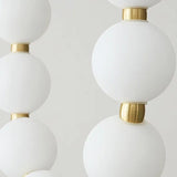 Modern Pearl Globe LED Chandelier Pendant Light