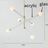 Modern Sputnik LED Ceiling Pendant Light