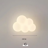 Cloud Shape LED Wall Lamp Modern Kids Room Decorative Light