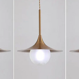 Modern Brass Pendant Ceiling Light