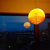 Retro Layered Globe Pendant Ceiling Light