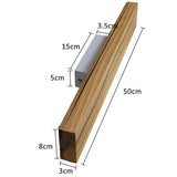 Modern Wooden LED Wall Light Minimalist Linear Ambient Wall Lamp