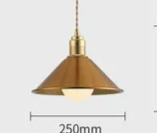Modern Brass Pendant Ceiling Light