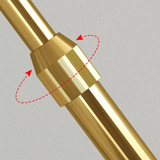 Modern Gold Arc Floor Lamp Adjustable LED Reading Light