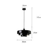 Retro Layered Dome Pendant Ceiling Light