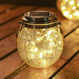 Solar Hanging Mason Jar Garden Lights