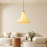 Retro Layered Glass Pendant Ceiling Light