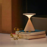 Modern Hourglass LED Table Lamp for Soft Ambient Lighting