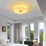 Vintage Cream Glass Flush Mount Ceiling Light for Warm Ambient Lighting