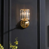Luxury Crystal Wall Sconce Gold Modern Decorative Wall Light