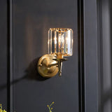 Luxury Crystal Wall Sconce Gold Modern Decorative Wall Light