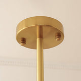 Retro Yellow Glass Pendant Ceiling Light