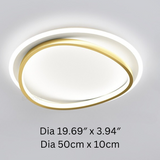 Modern Halo LED Flush Mount Ceiling Light