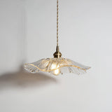 Vintage Flower Glass Pendant Ceiling Light