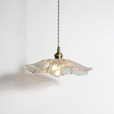 Vintage Flower Glass Pendant Ceiling Light