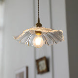 Vintage Flower Glass Pendant Ceiling Light