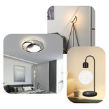 Modern Halo LED Flush Mount Ceiling Light