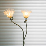 Elegant Flower Floor Lamp Decorative LED Standing Light for Living Room Bedroom