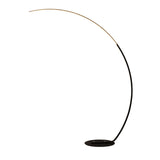 Modern Curved LED Arc Floor Lamp Minimalist Ambient Standing Light