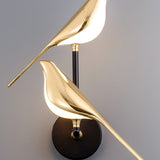 Modern Bird Wall Lamp Luxury Gold Decorative LED Wall Light
