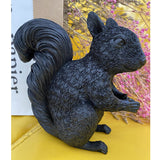 Decorative Squirrel Table Lamp Holding Light Bulb