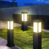 Modern LED Outdoor Bollard Pathway Light Waterproof Garden Landscape Lamp