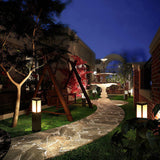 Modern LED Outdoor Bollard Pathway Light Waterproof Garden Landscape Lamp