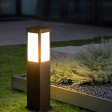Modern LED Outdoor Bollard Pathway Light Waterproof Garden Landscape Lamp