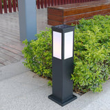 Modern LED Outdoor Bollard Pathway Light Waterproof Garden Landscape Lamp