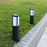 Modern LED Outdoor Bollard Pathway Light Waterproof Garden Landscape Lamp