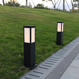 Modern LED Outdoor Bollard Pathway Light Waterproof Garden Landscape Lamp