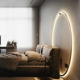 Modern LED Ring Wall Lamp Minimalist Ambient Halo Light